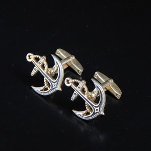 Vintage Boat Anchor Nautical Cufflinks
